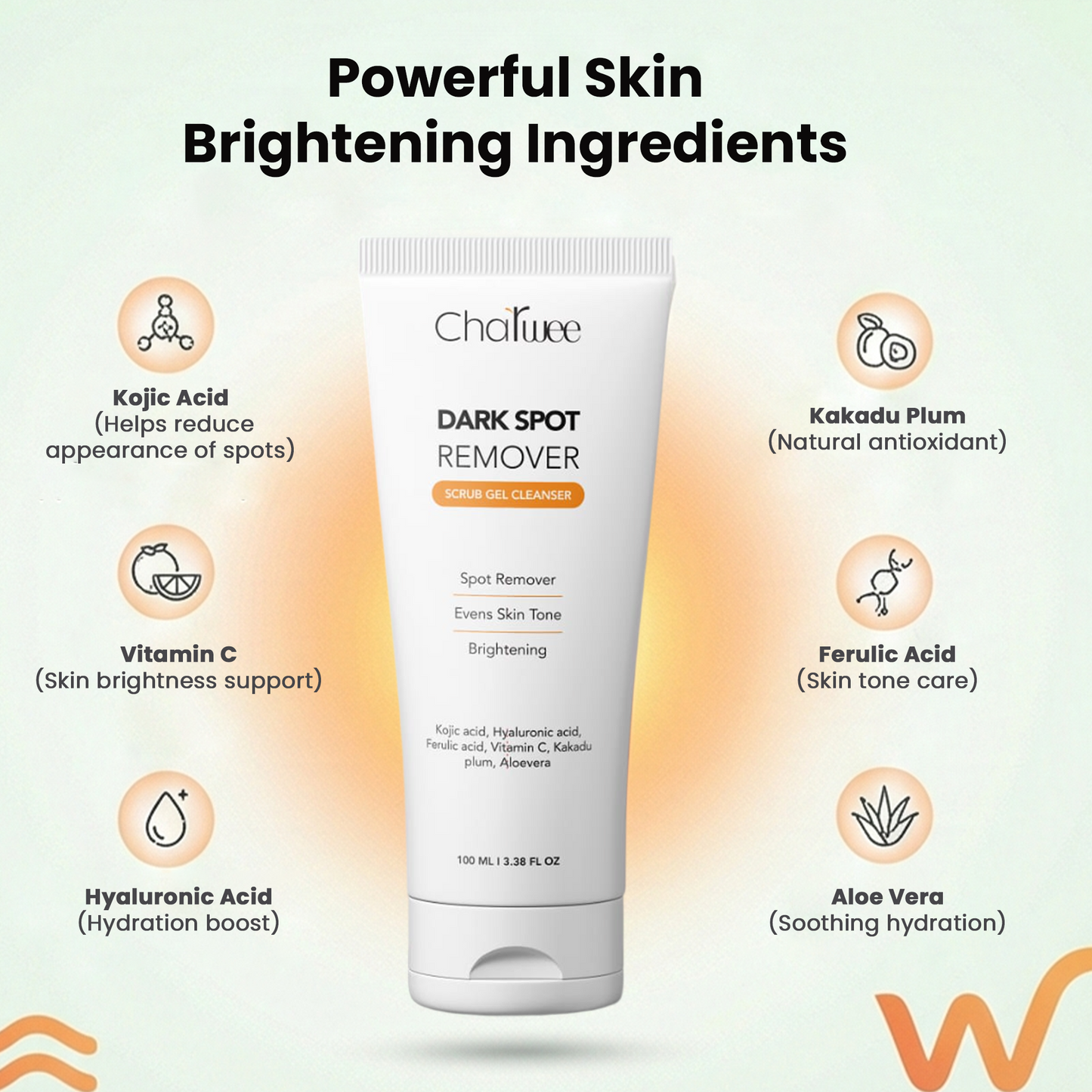 Dark Spot Remover Face Wash & 3 in 1 Volcanic Ash Mud Mask
