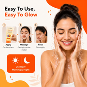 Dark Spot Corrector Face Cream & Golden Glow Face Wash