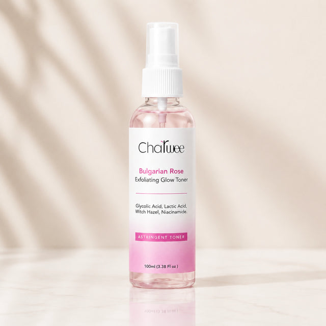 Charwee Bulgarian Rose Exfoliating Glow Astringent Toner