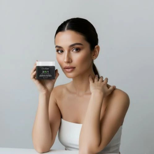 Detox Body Cleanser with Tea Tree & Salicylic Acid & 3-in-1 Volcanic Ash & Minerals Brightening Mud Mask
