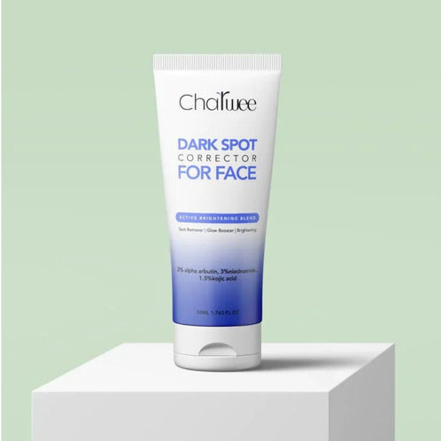 Charwee Dark Spot Remover Scrub Gel Cleanser & Dark Spot Corrector For Face with Active Brightening Blend