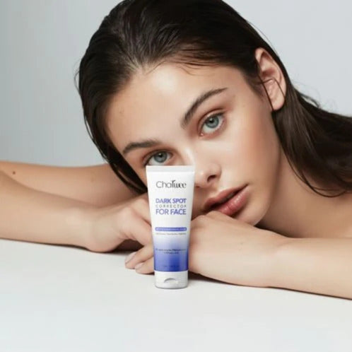 Charwee Dark Spot Remover Scrub Gel Cleanser & Dark Spot Corrector For Face with Active Brightening Blend