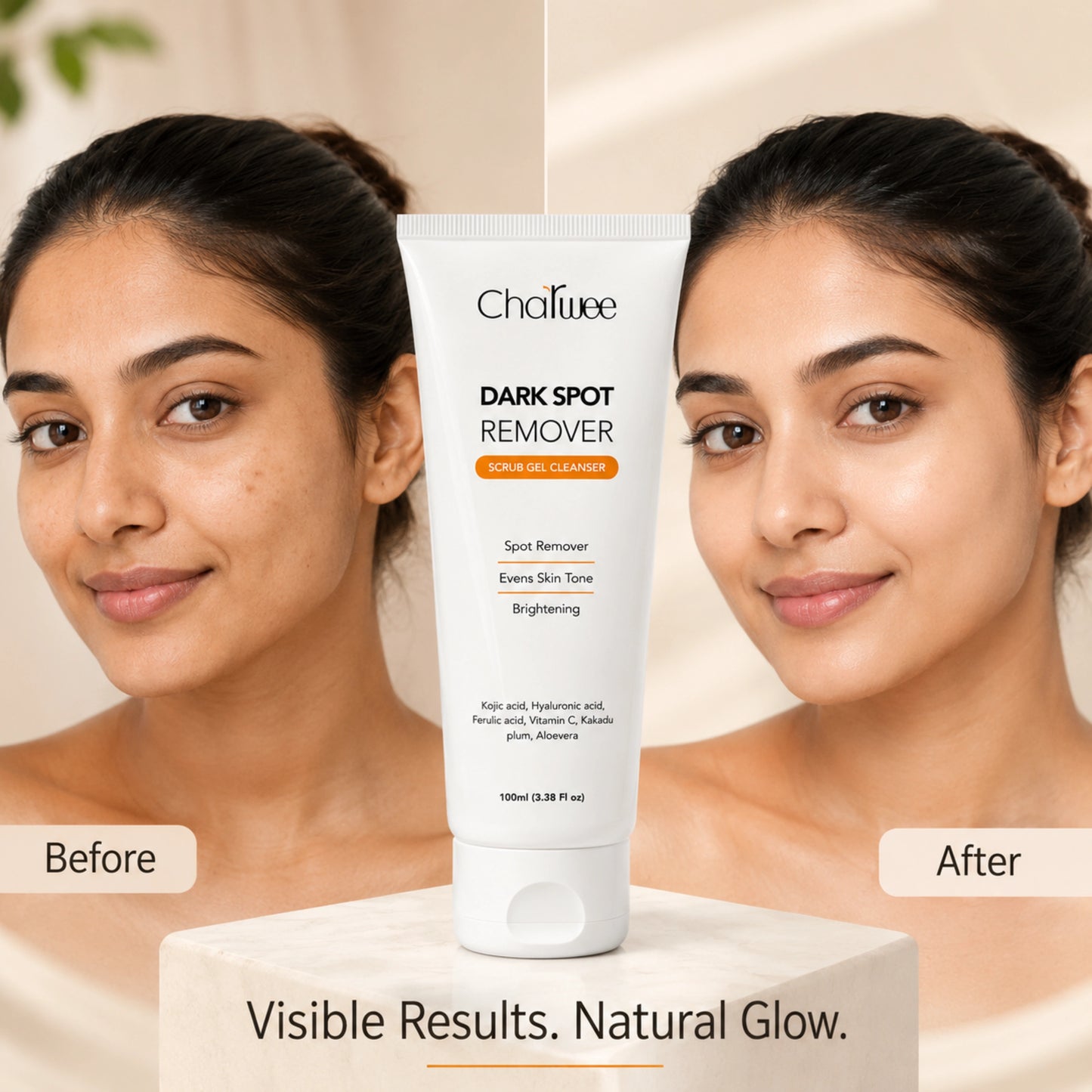 Charwee Dark Spot Remover Scrub Gel Cleanser