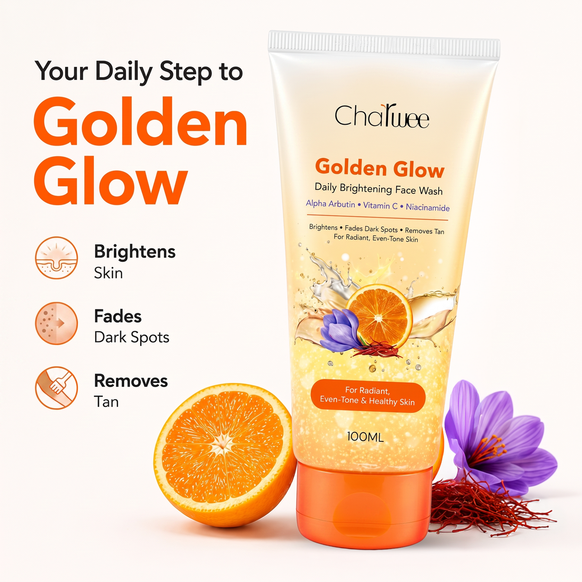 Charwee Golden Glow Facewash