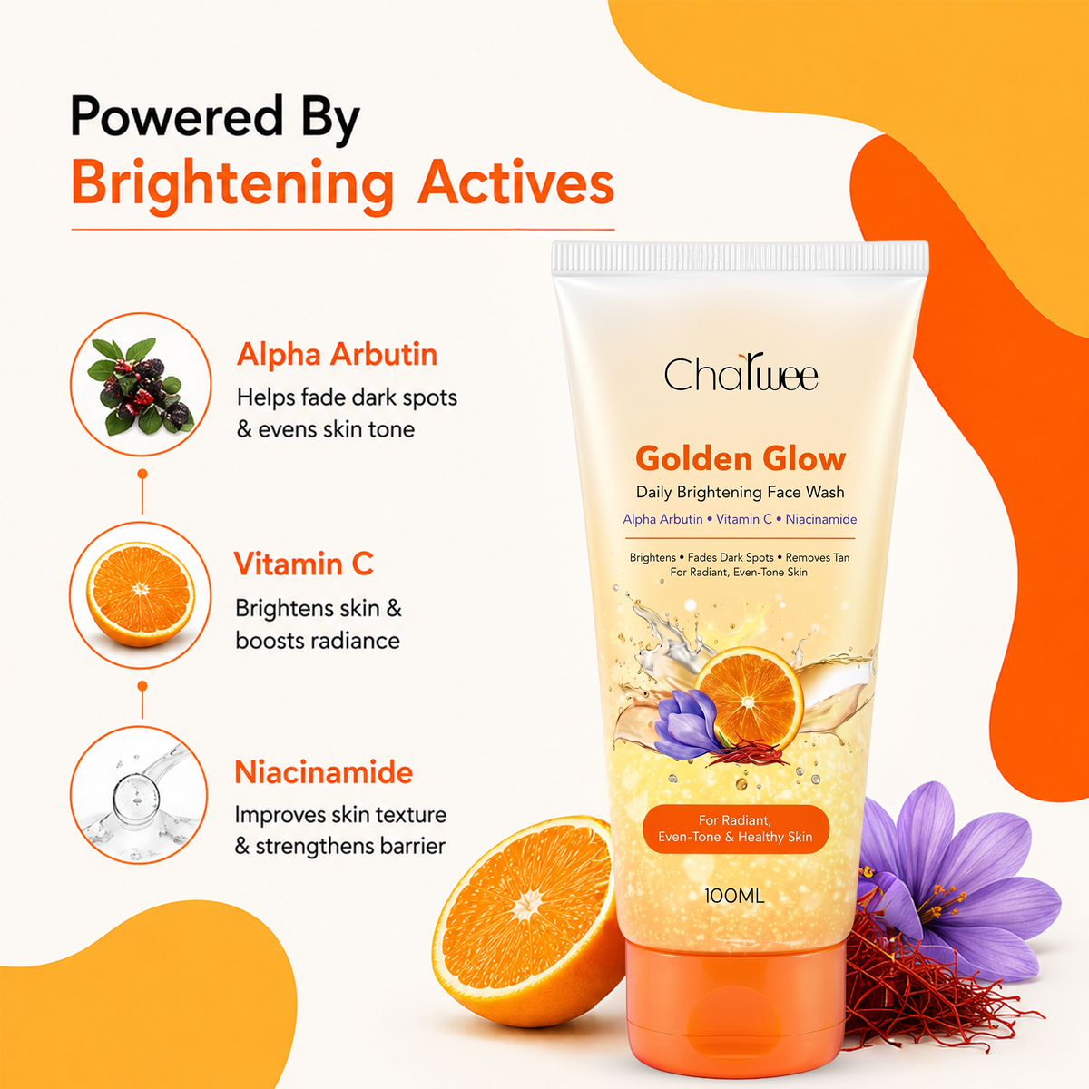Charwee Golden Glow Facewash
