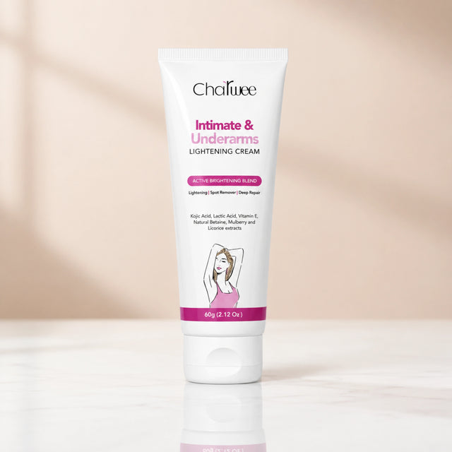 Charwee Intimate & Underarms Lightening Cream with Active Lightening Blend
