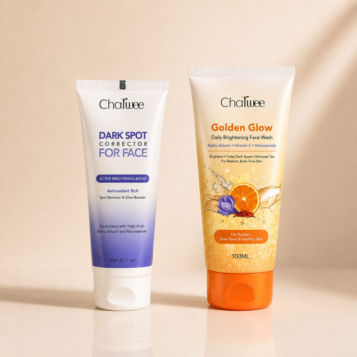 Dark Spot Corrector Face Cream & Golden Glow Face Wash