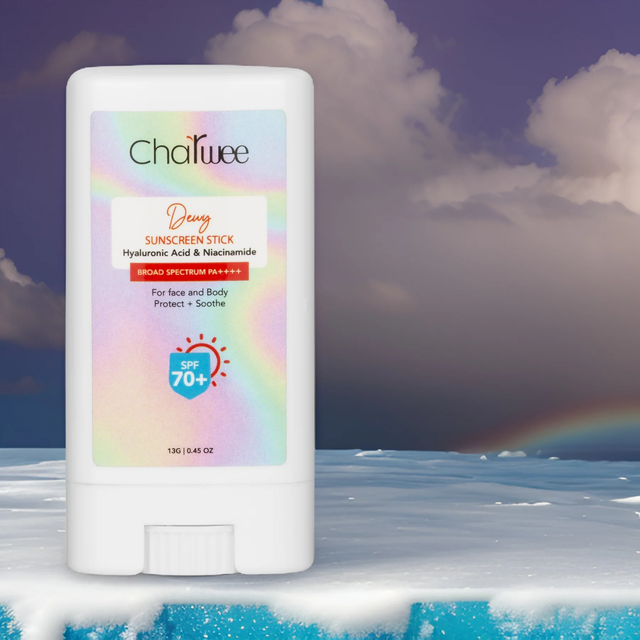 Charwee Dewy Broad Spectrum SPF 70 PA++++ Sunscreen Stick